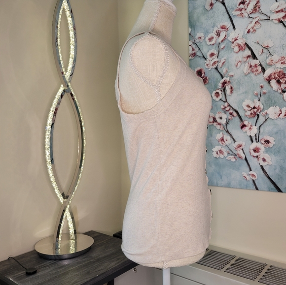 Cream Tank Top - Picture 3 of 5